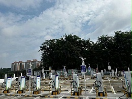 东莞横沥新建电动车充电站项目顺利通电